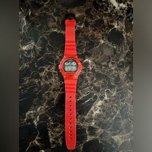 Casio Red Illuminator Watch